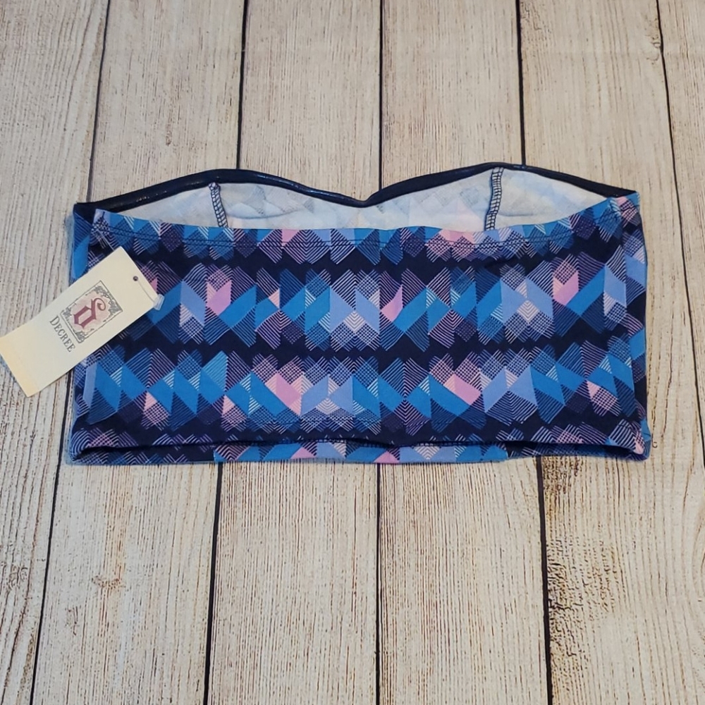 Decree Bandeau Bra, Size M, New with Tags - Picture 2 of 3